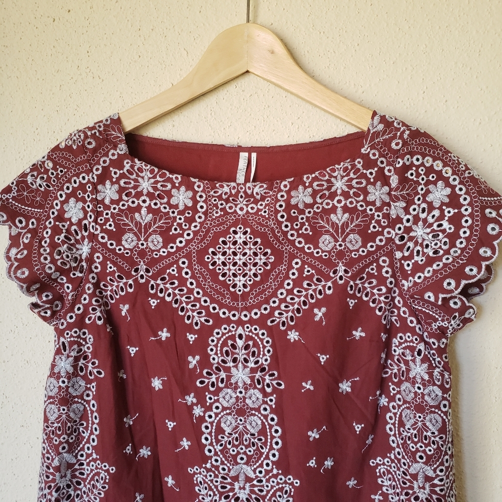 Anthropologie Feather Bone Ynez Tunic Dress - Picture 6 of 8